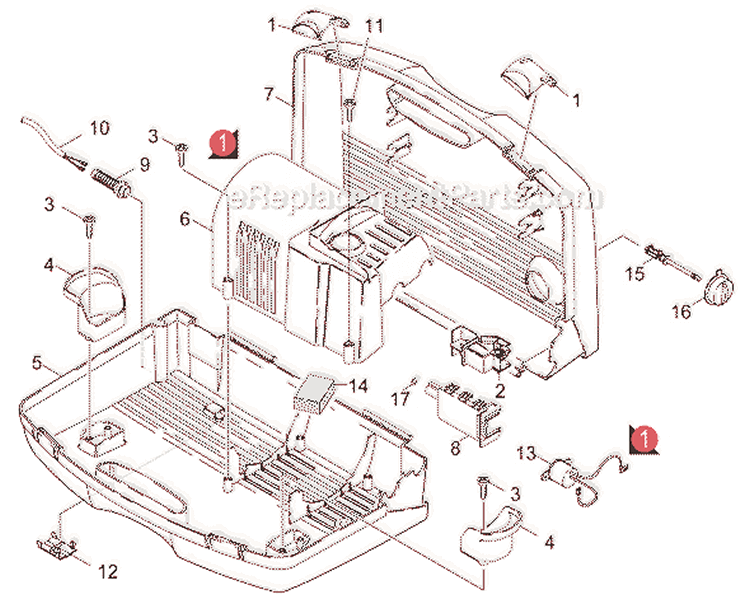 Page A Diagram and Parts List for K272 K 270 1.227-115.0 Karcher Pressure Washer